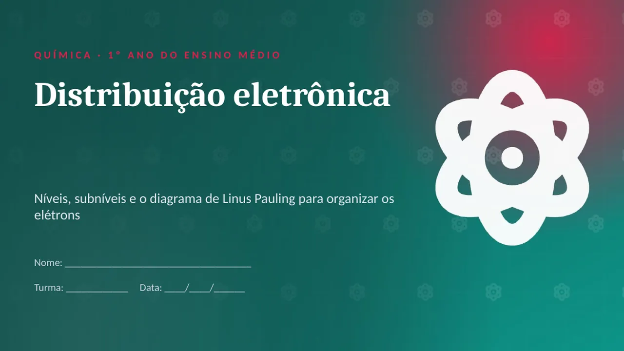 Capa da apresentação Distribuição eletrônica
