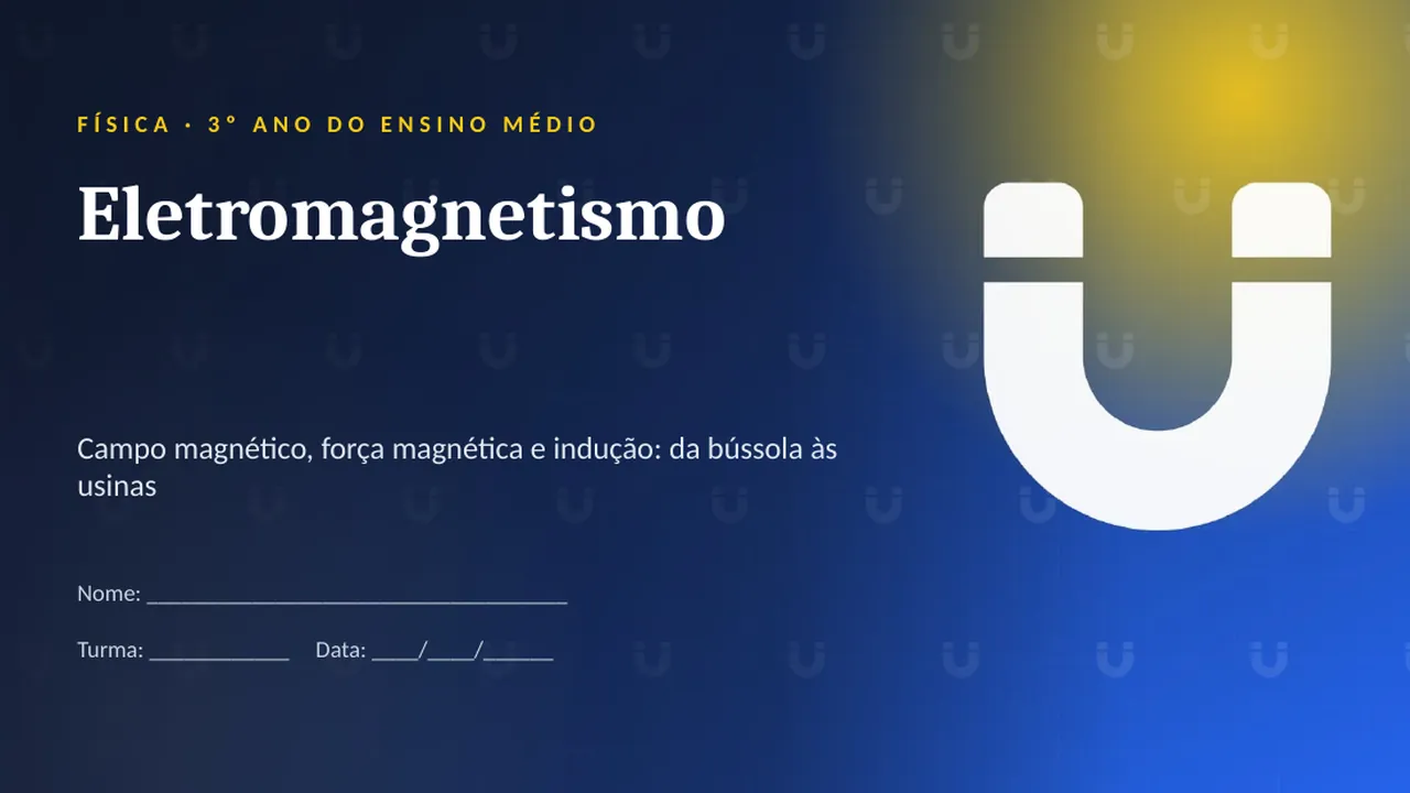 Capa da apresentação Eletromagnetismo